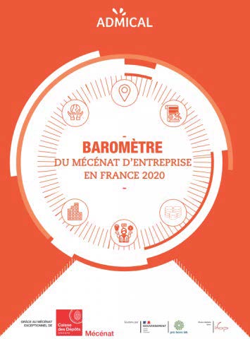 Baromètre du mécénat d'entreprise 2020 - Admical